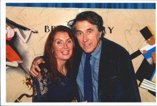 Adrienne and Bryan Ferry