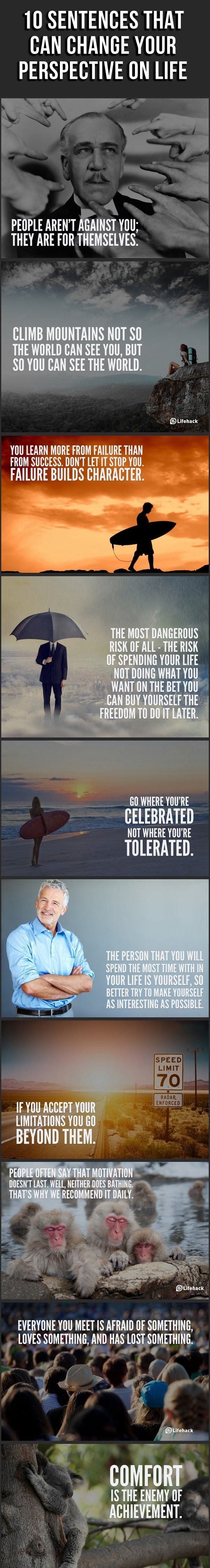10 Sentences That Can Change Your Perspective On Life | Joanne Guidoccio
